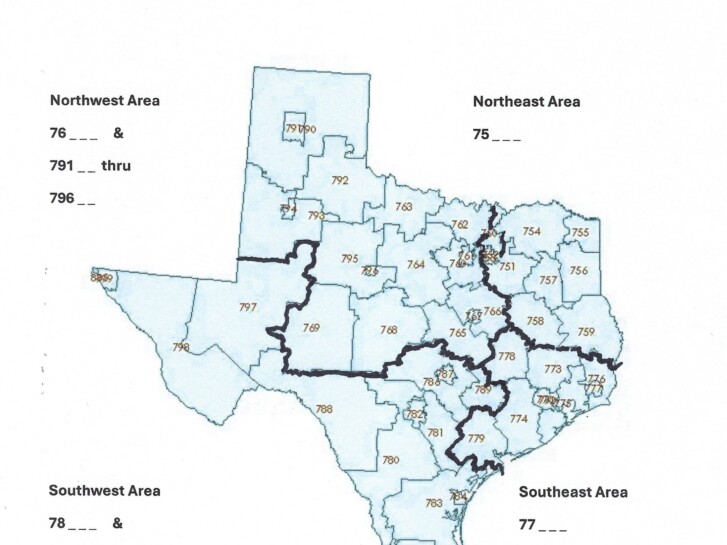 Map of Texas Federation