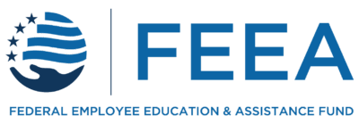 FEEA Logo which gives the word FEEA and spells out, Federal Employee Education and Assistance Fund