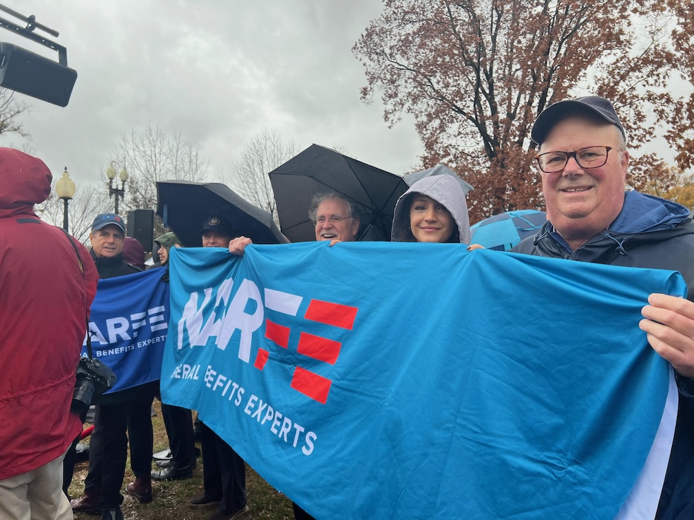 NARFE at WEP GPO Repeal Rally 12/11/24